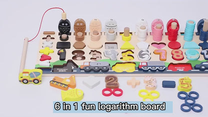 Boost Your Child's Intelligence With This Wooden Multifunctional Puzzle Toys!