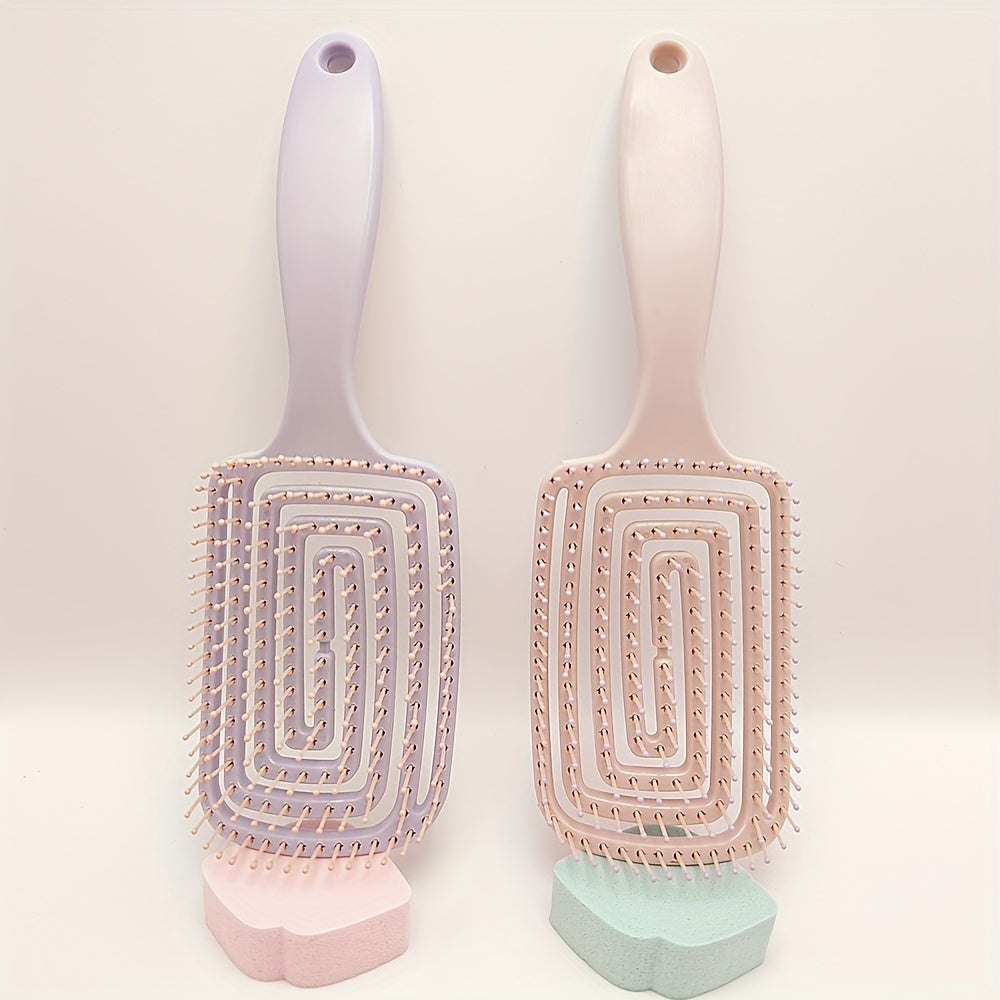 Hollow Out Hairdressing Brush