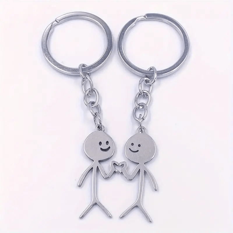 2pcs cute Hands Heart Keychain , Jewelry Gift