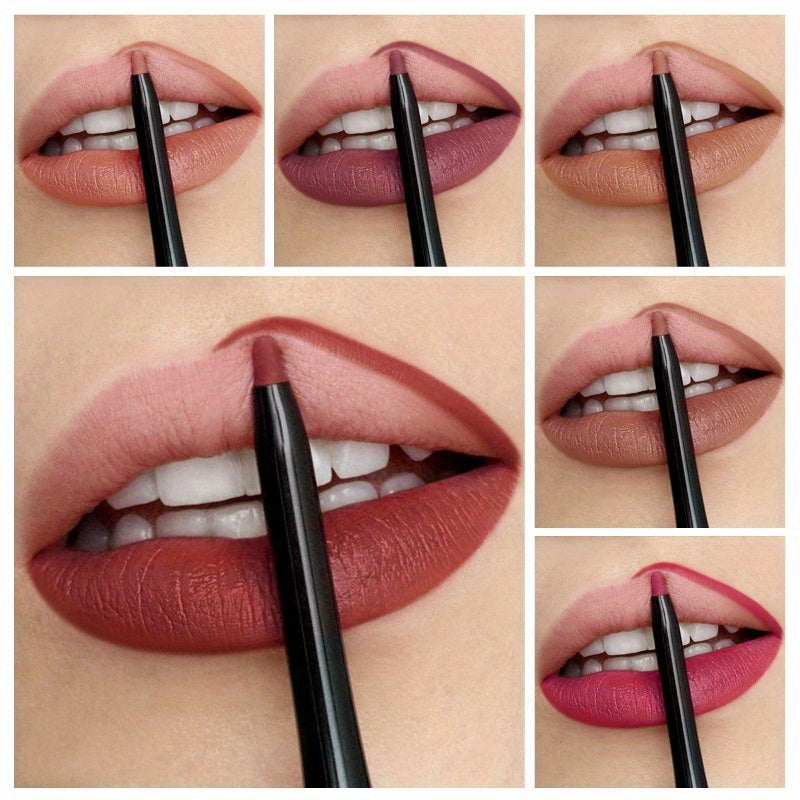 Lips Velvet Fog Surface Matte Lip Liner Pencil Waterproof Lasting