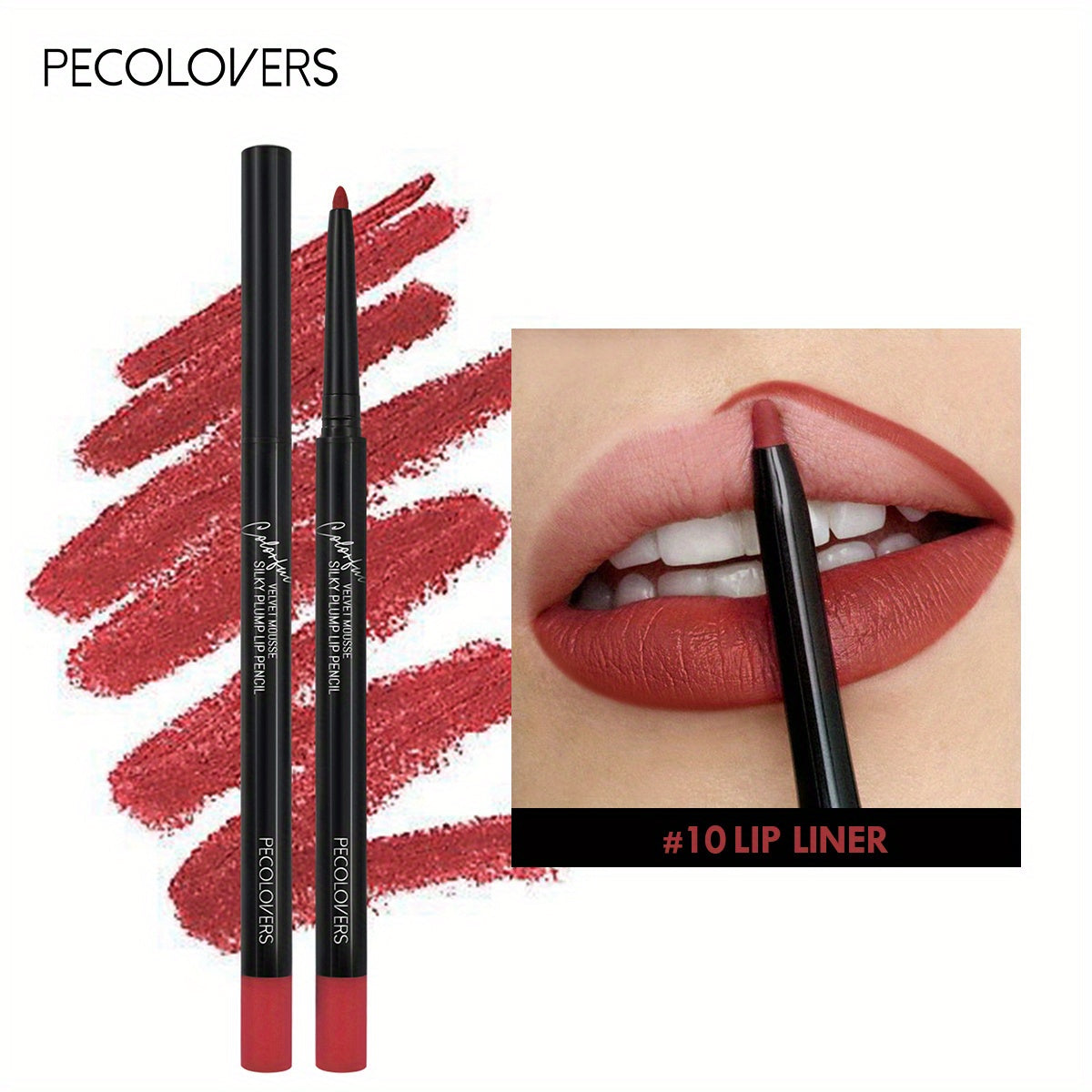 Lips Velvet Fog Surface Matte Lip Liner Pencil Waterproof Lasting