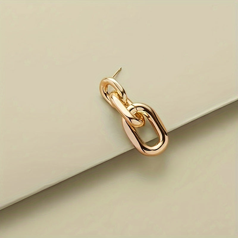 Chain Dangle Earrings Alloy Earrings Elegant Style Jewelry Trendy Gift For Women